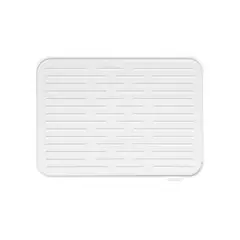 BRABANTIA - Bandeja secaplatos de silicona SinkSide Blanco