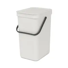 BRABANTIA - Basurero Sort & Go 12 Lt Blanco