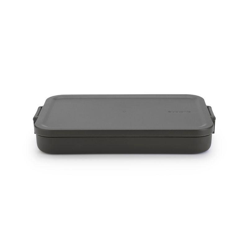 BRABANTIA - Contenedor para almuerzo Make & Take Plano Gris BRABANTIA