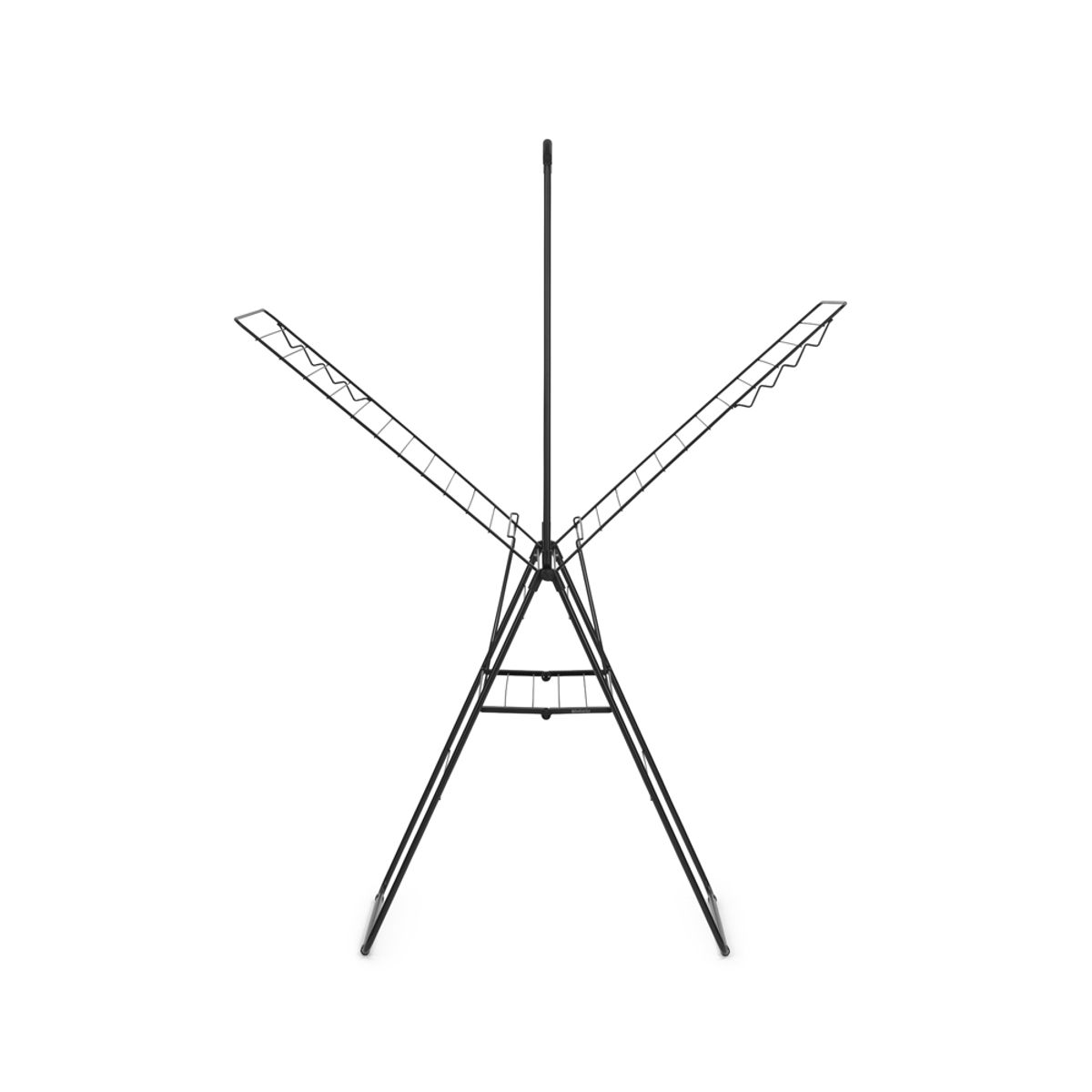 BRABANTIA - Tendedero HangOn con barra 25 Mt Negro BRABANTIA