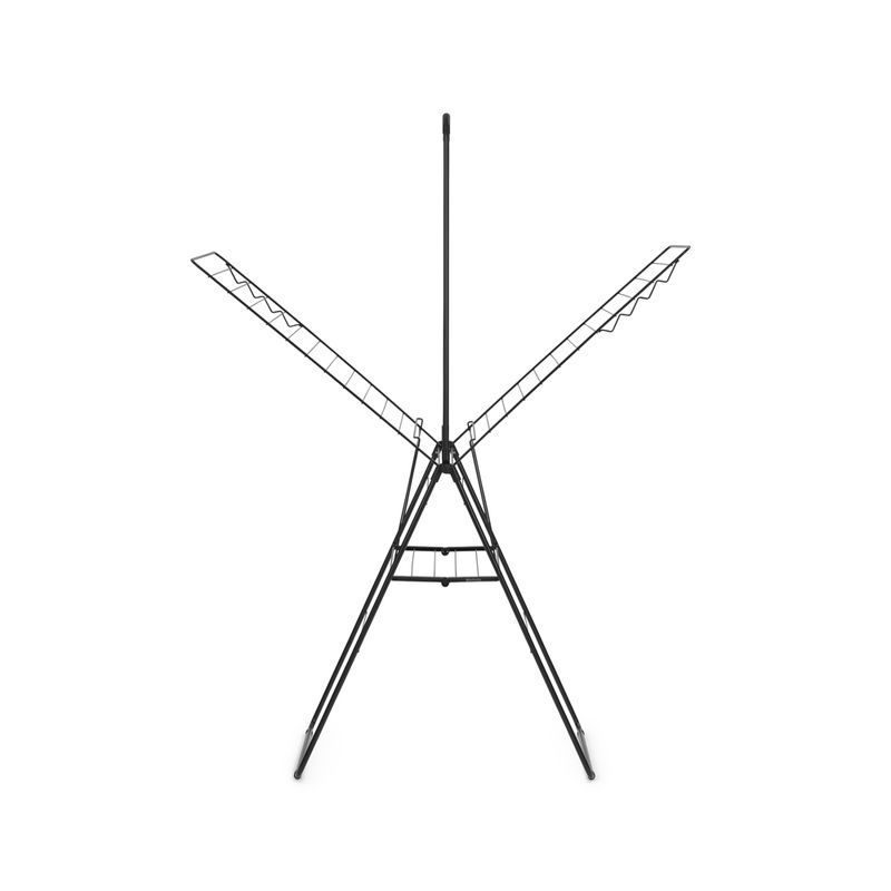 BRABANTIA - Tendedero HangOn con barra 25 Mt Negro BRABANTIA