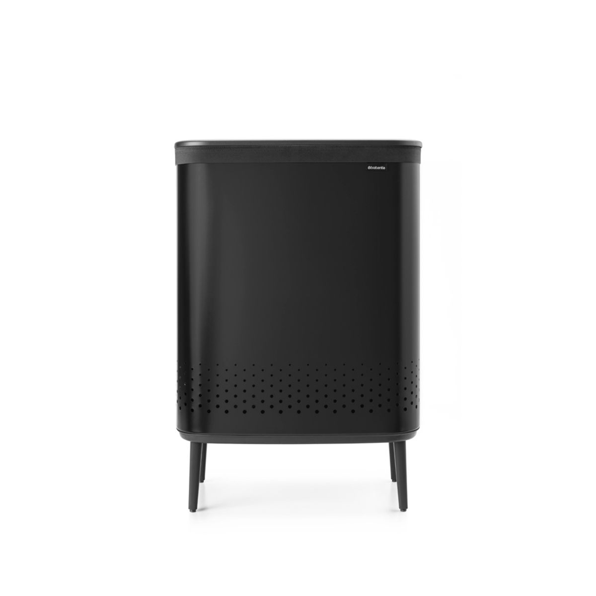 BRABANTIA - Contenedor para ropa Bo Hi 2 x 45 Lt Negro BRABANTIA