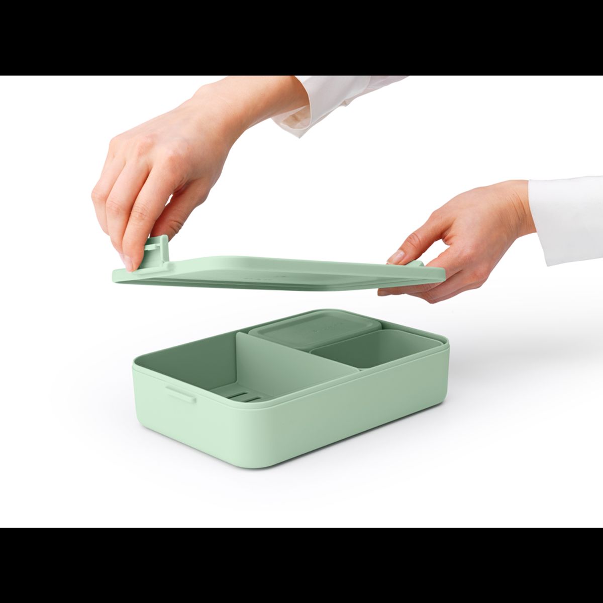 BRABANTIA - Contenedor para almuerzo Make & Take Bento Grande Verde BRABANTIA