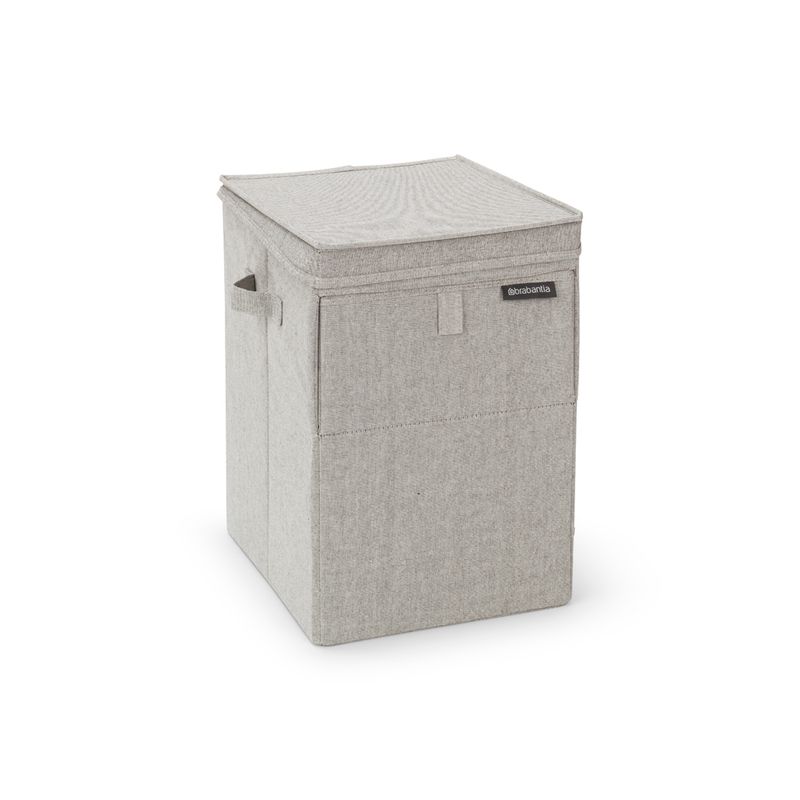 BRABANTIA - Caja apilable para ropa 35 Lt Gris BRABANTIA