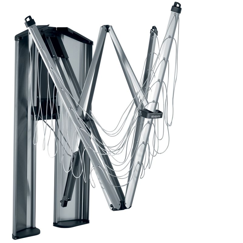 BRABANTIA - Tendedero Wallfix 24 Mt + caja protectora Gris BRABANTIA