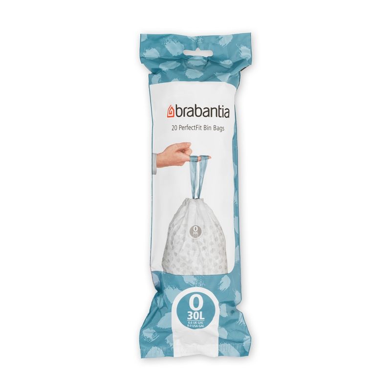 BRABANTIA - Bolsas de basura PerfectFit O 30 Lt BRABANTIA