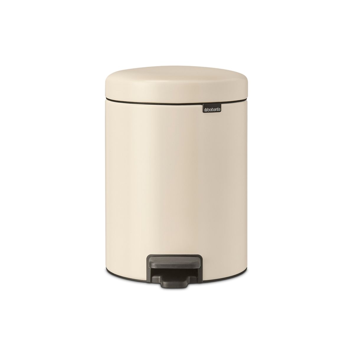 BRABANTIA - Basurero Pedal NewIcon 5 Lt Beige BRABANTIA