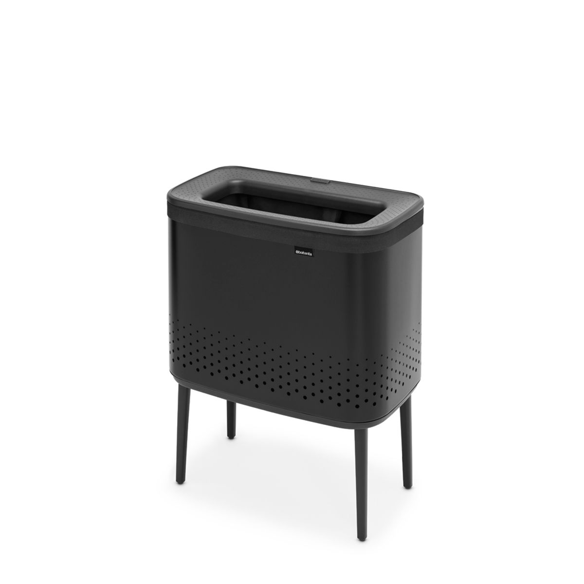 BRABANTIA - Contenedor para ropa Bo 60 Lt Negro BRABANTIA