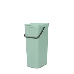 BRABANTIA - Basurero Reciclaje Sort & Go 40 Lt verde claro
