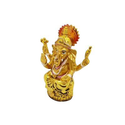Imagen 2 del producto Ganesh Dorado Poliresina Figura