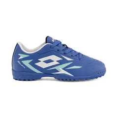 LOTTO - Zapato de Baby Fútbol Niño - Solista TF Azul Blanco