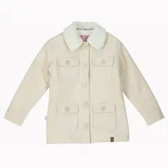 HUSH PUPPIES - Chaqueta Niña Leña Crema