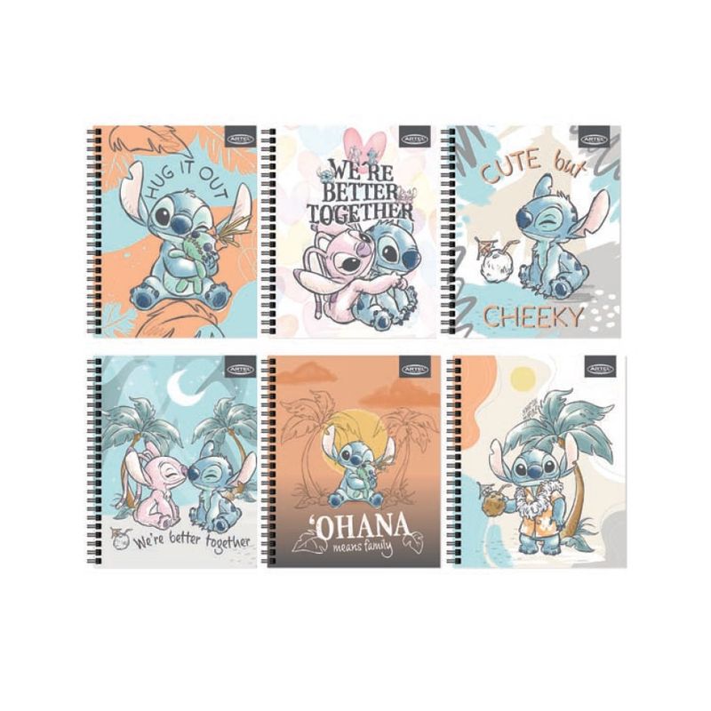 ARTEL - Cuaderno universitario 100 hojas 7mm Stitch 24