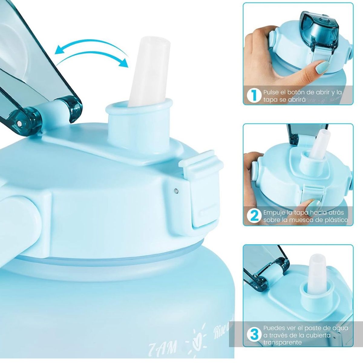 GENERICO - De Botella De Agua Al Aire Libre 2000 ML