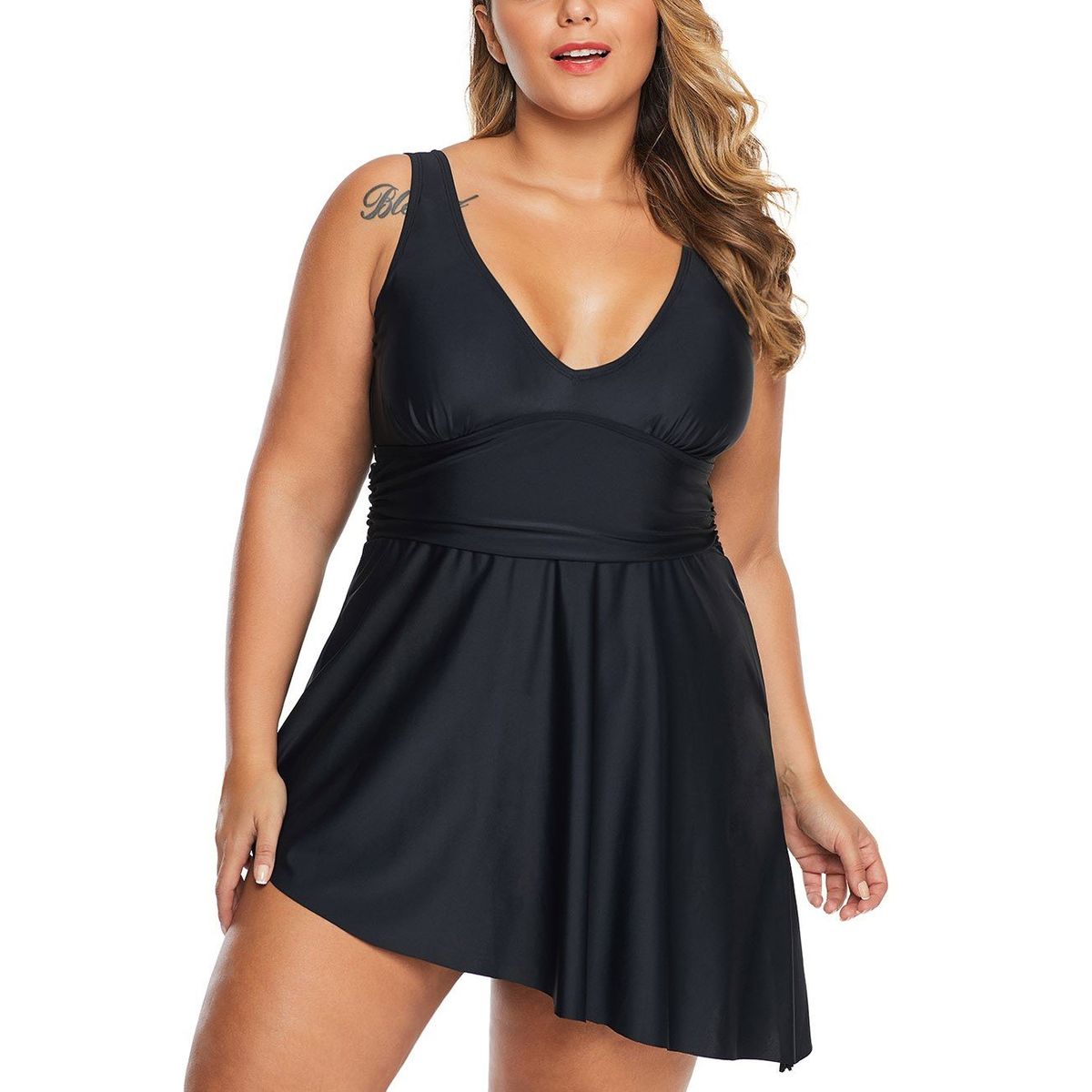 GLORIAHOON - Traje De Baño Vestido Chic Jungla Gloriahoon