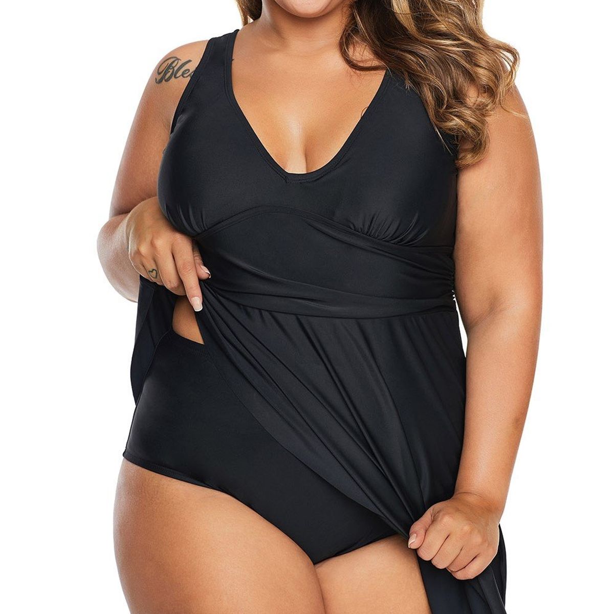 GLORIAHOON - Traje De Baño Vestido Chic Jungla Gloriahoon