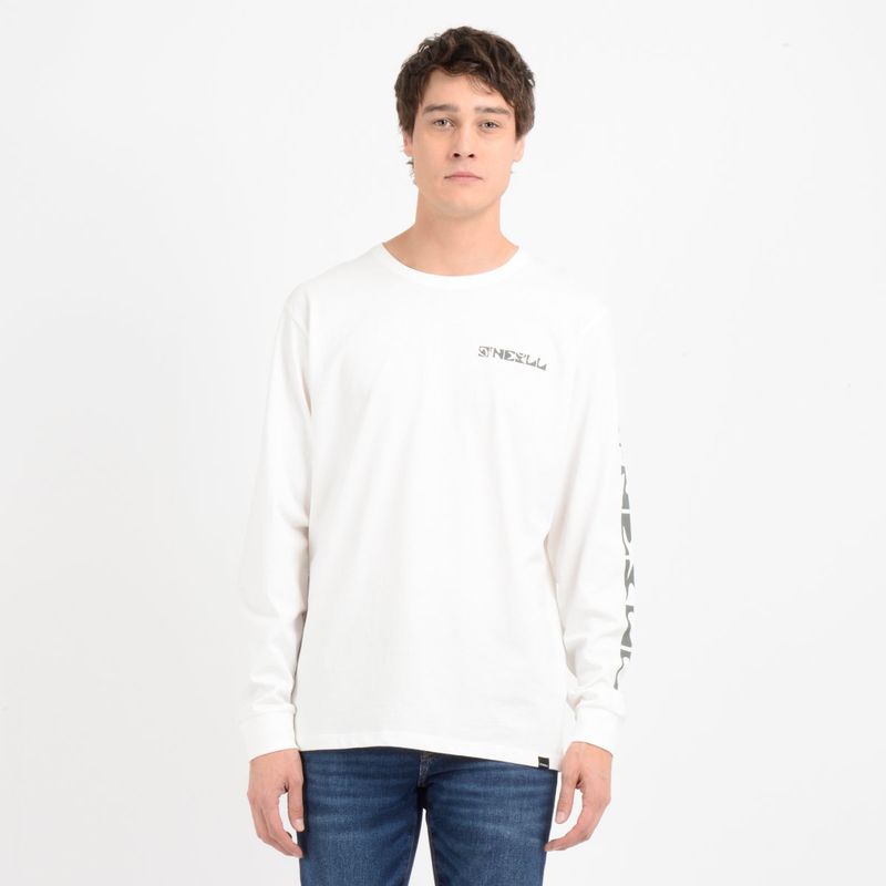 O'NEILL - POLERA MANGA LARGA CEDAR BEIGE CLARO