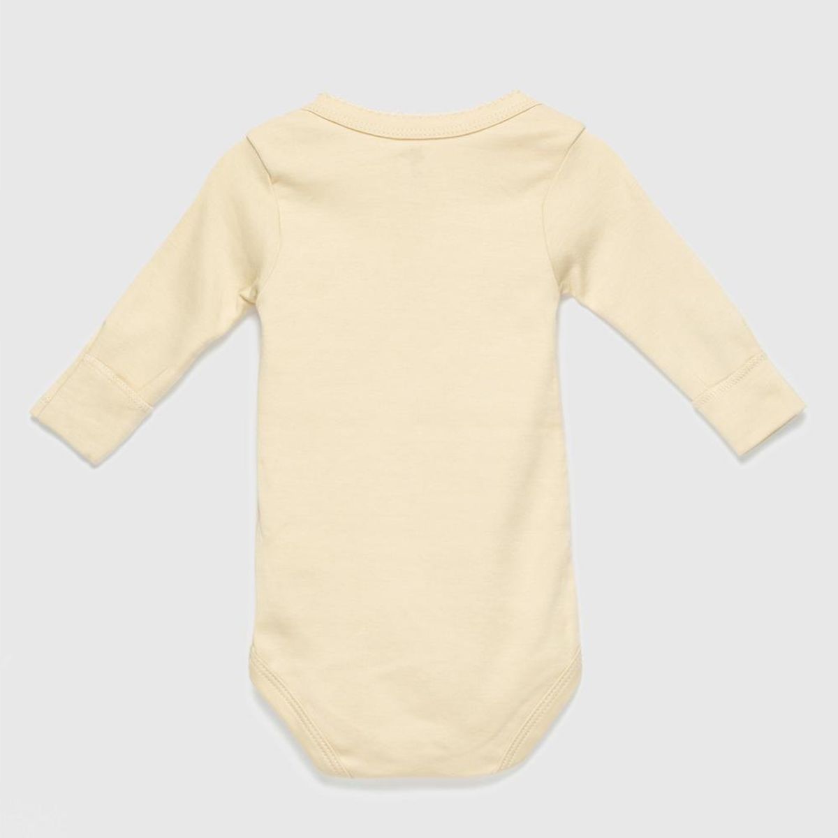 COYOTE KIDS - Body beige bordado algodón peruano - Beige