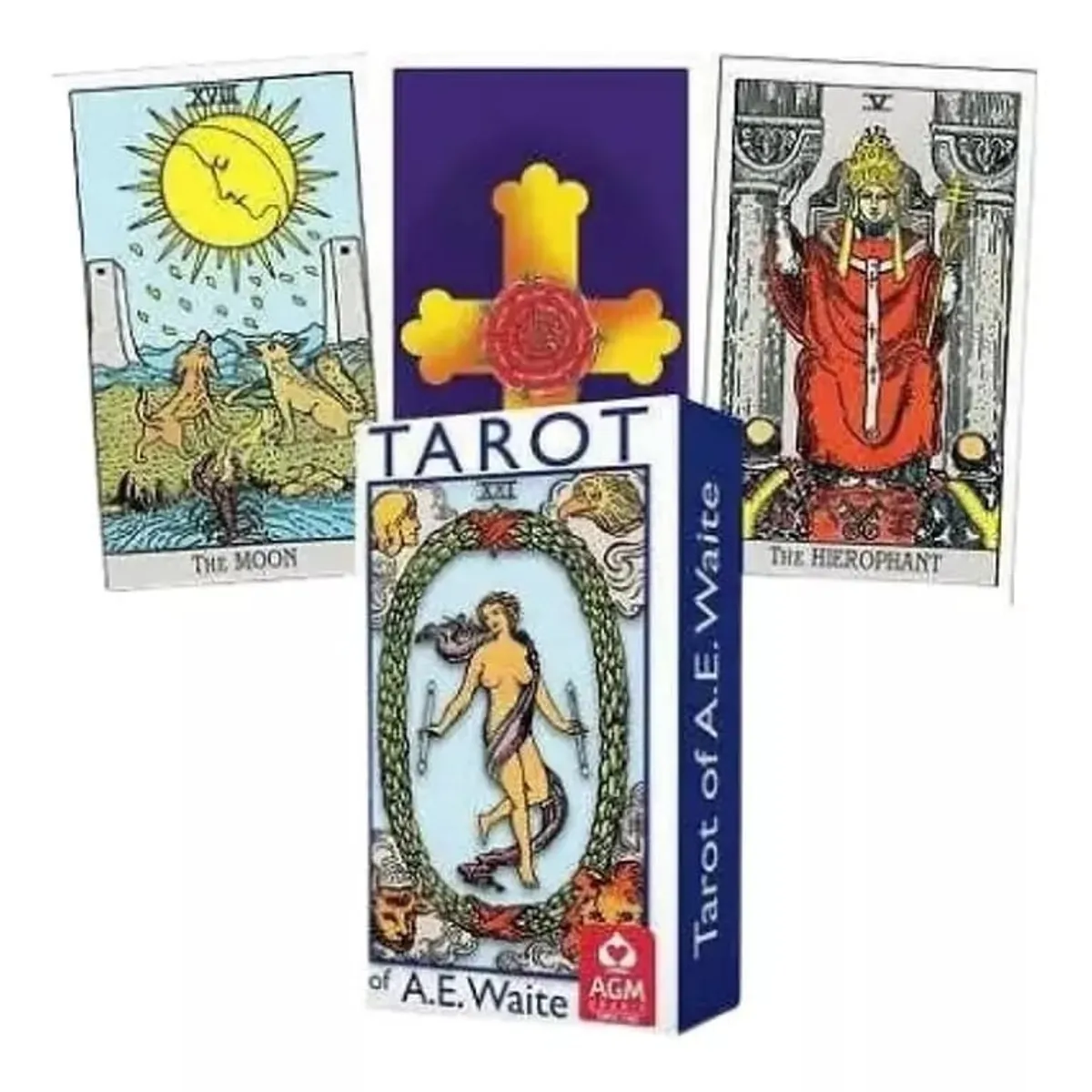 AGM - Tarot Rider AE Waite AGM Edición Alemana Clásico