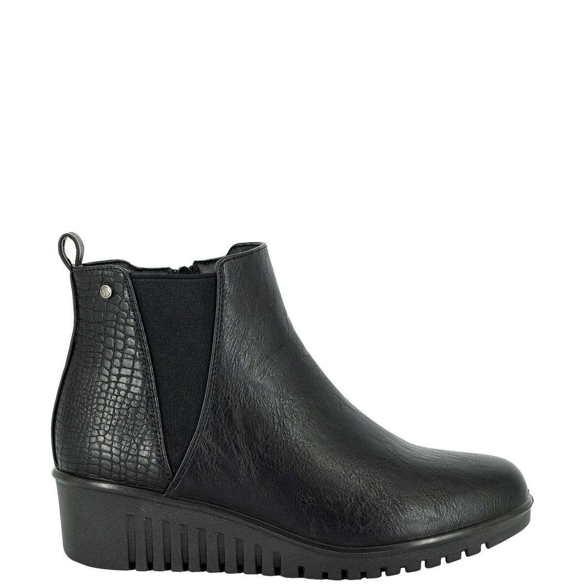 PASSER - Botin Mujer Negro Platte Passer