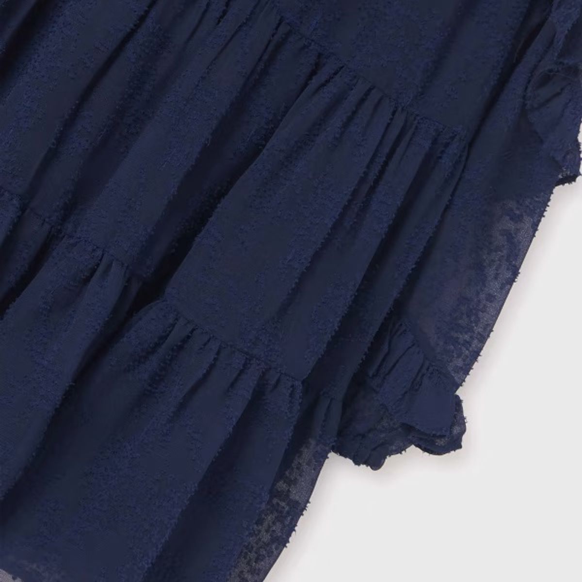 MAYORAL - Vestido  Elegante Unico Volantes Gasa Chica