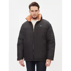 CALVIN KLEIN - Parka Reversible 90S Puffer Negro
