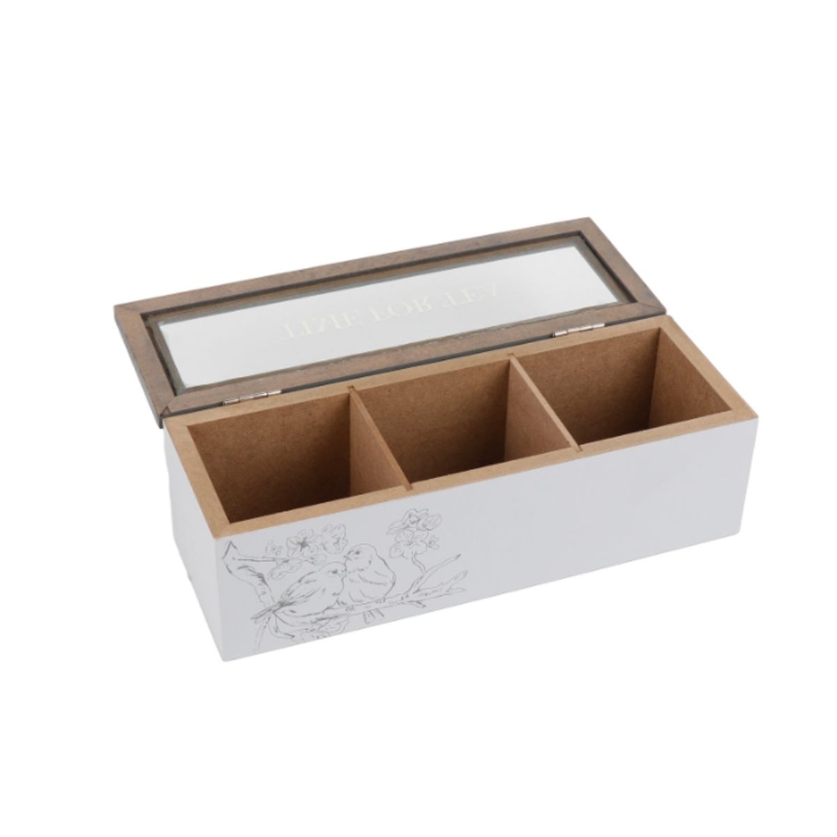 HOMEWELL - Caja de madera *3 HOMEWELL