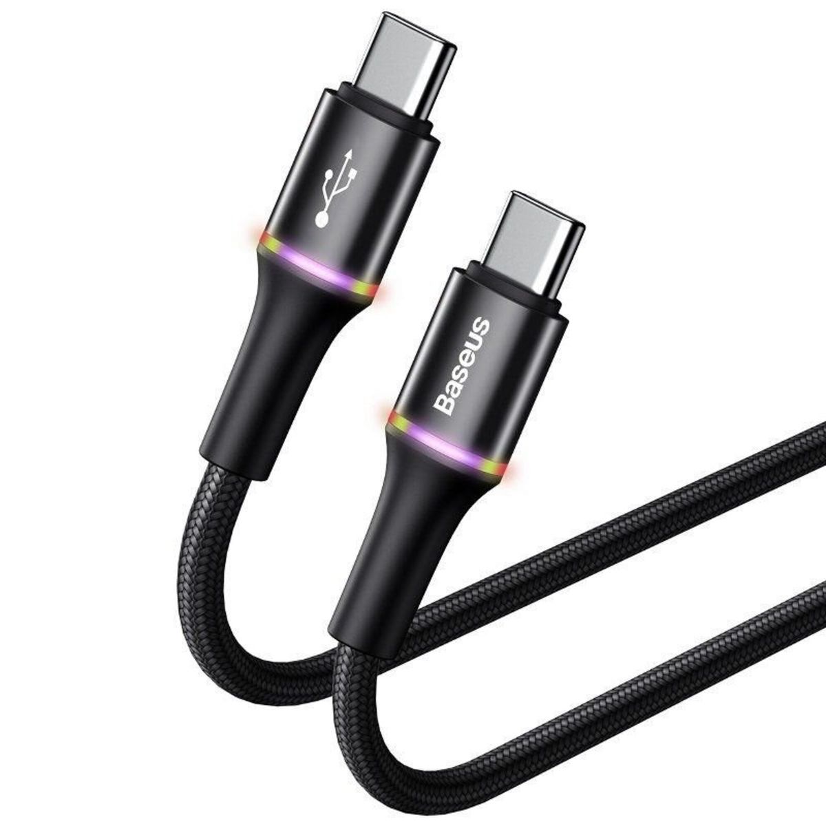 BASEUS - Cable De Carga Usb C A Usb C 60w Pd 1 Metro