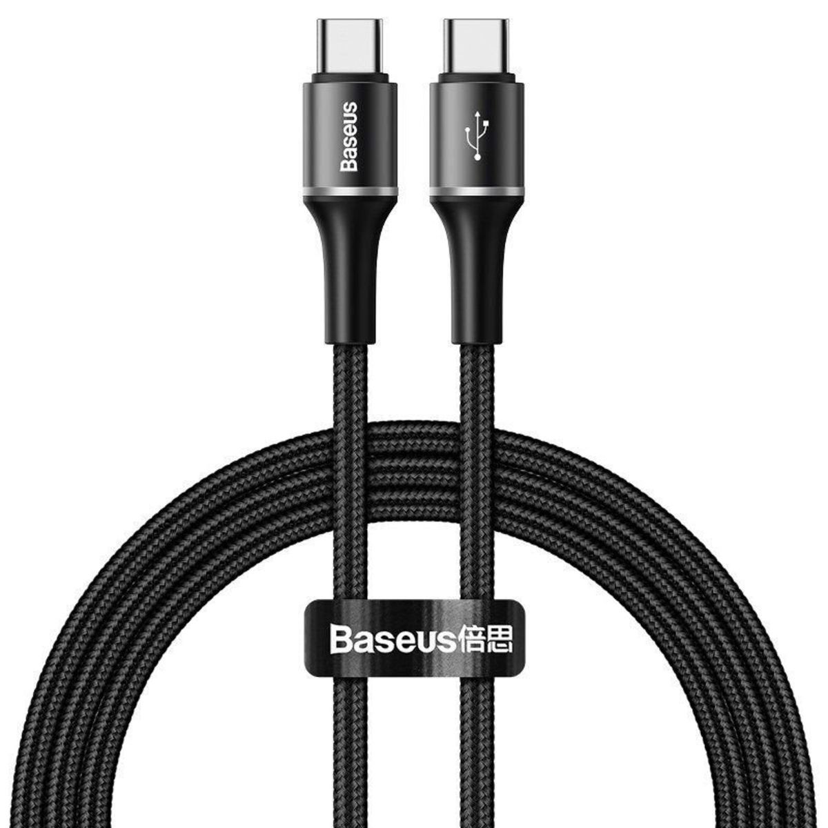 BASEUS - Cable De Carga Usb C A Usb C 60w Pd 1 Metro