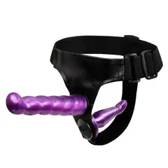BAILE - Arnes Consolador Doble Dildo Ajustable Ultra Harness