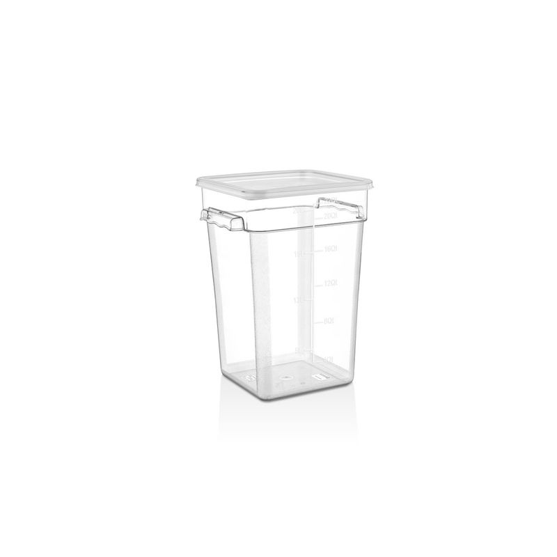 IMAHE - RECIPIENTE CUADRADO POLIETILENO 20.8 lts IMAHE