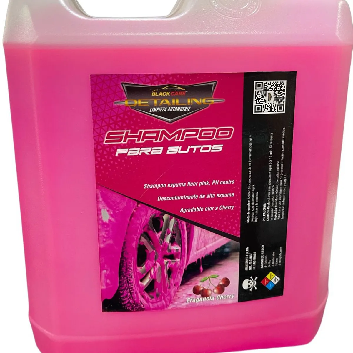 GENERICO - Shampoo PH Neutro Black Cars 5 L