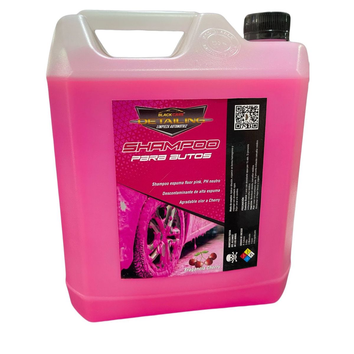 GENERICO - Shampoo PH Neutro Black Cars 5 L