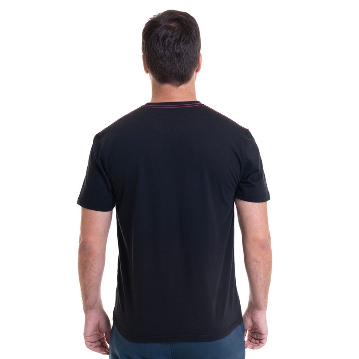KOTTING - Polera Estampada Negro KOTTING