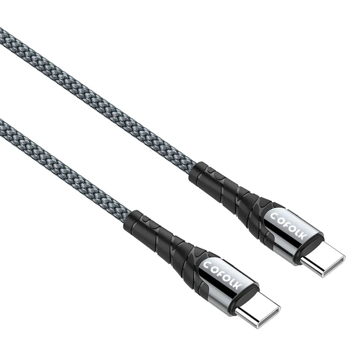GENERICO - Cable Carga De Usb C A Usb C Pd 65w 1 Metro