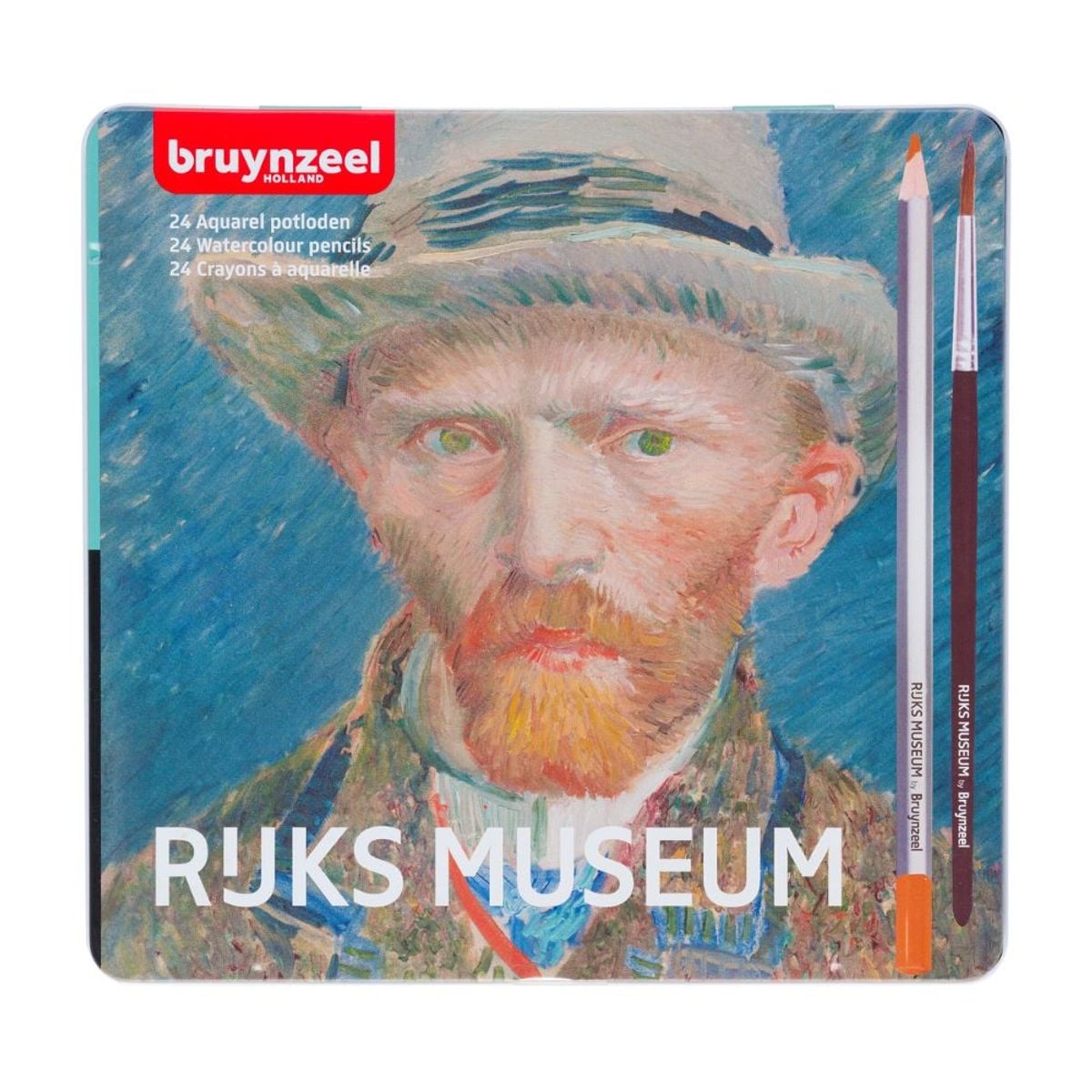 BRUYNZEEL - Lápices Acuarela Bruynzeel Rijks Museum Set 24 Colores
