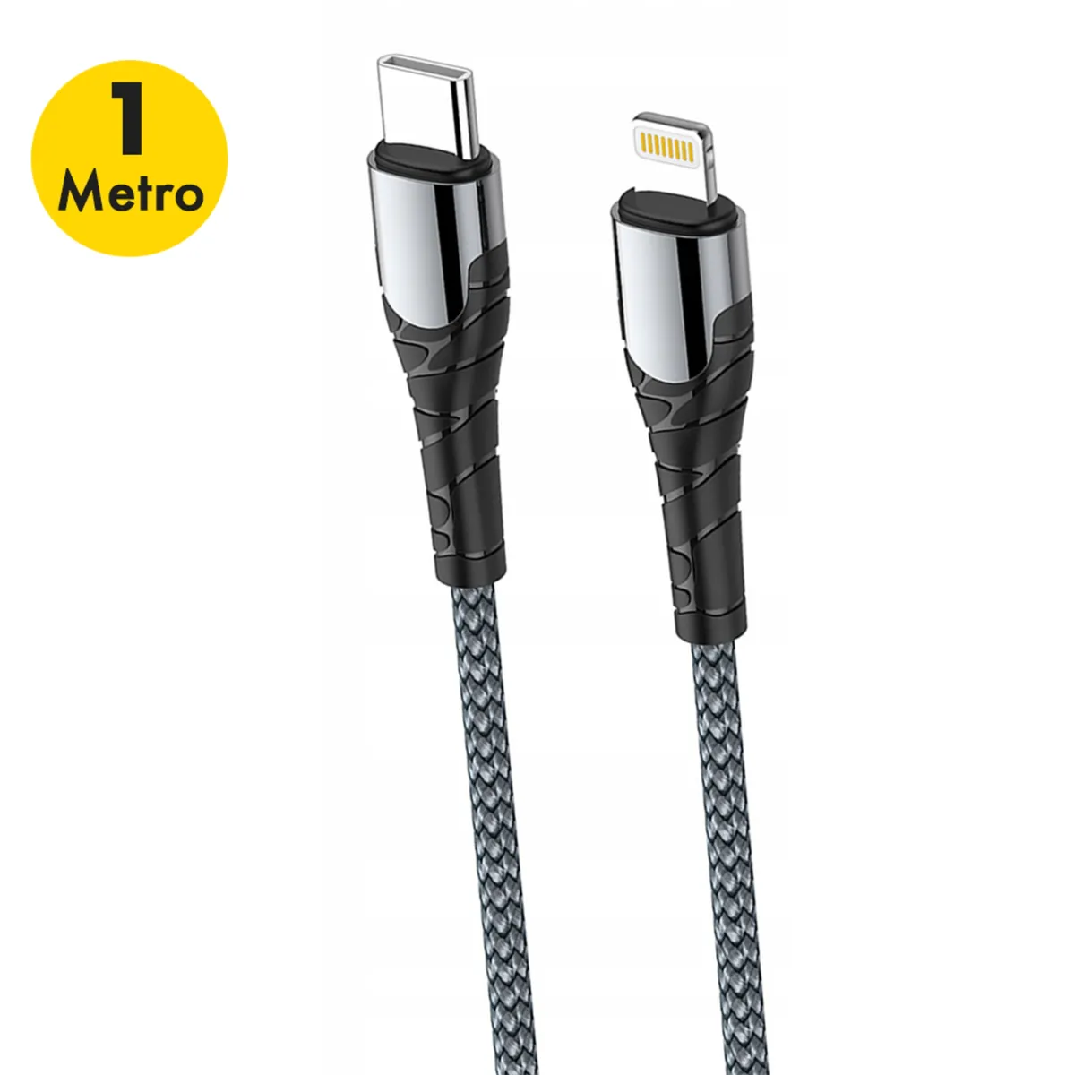GENERICO - Cable Carga Usb C Para Lightning No Mfi Pd 30w 1 M