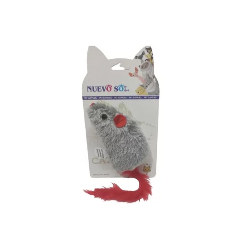 GENERICO - Rata Ratita Chifle Peluche Con Sonido Juguete Para Mascota