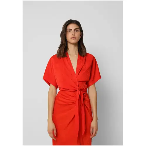 SCALPERS - Top Satinado Nudo Red