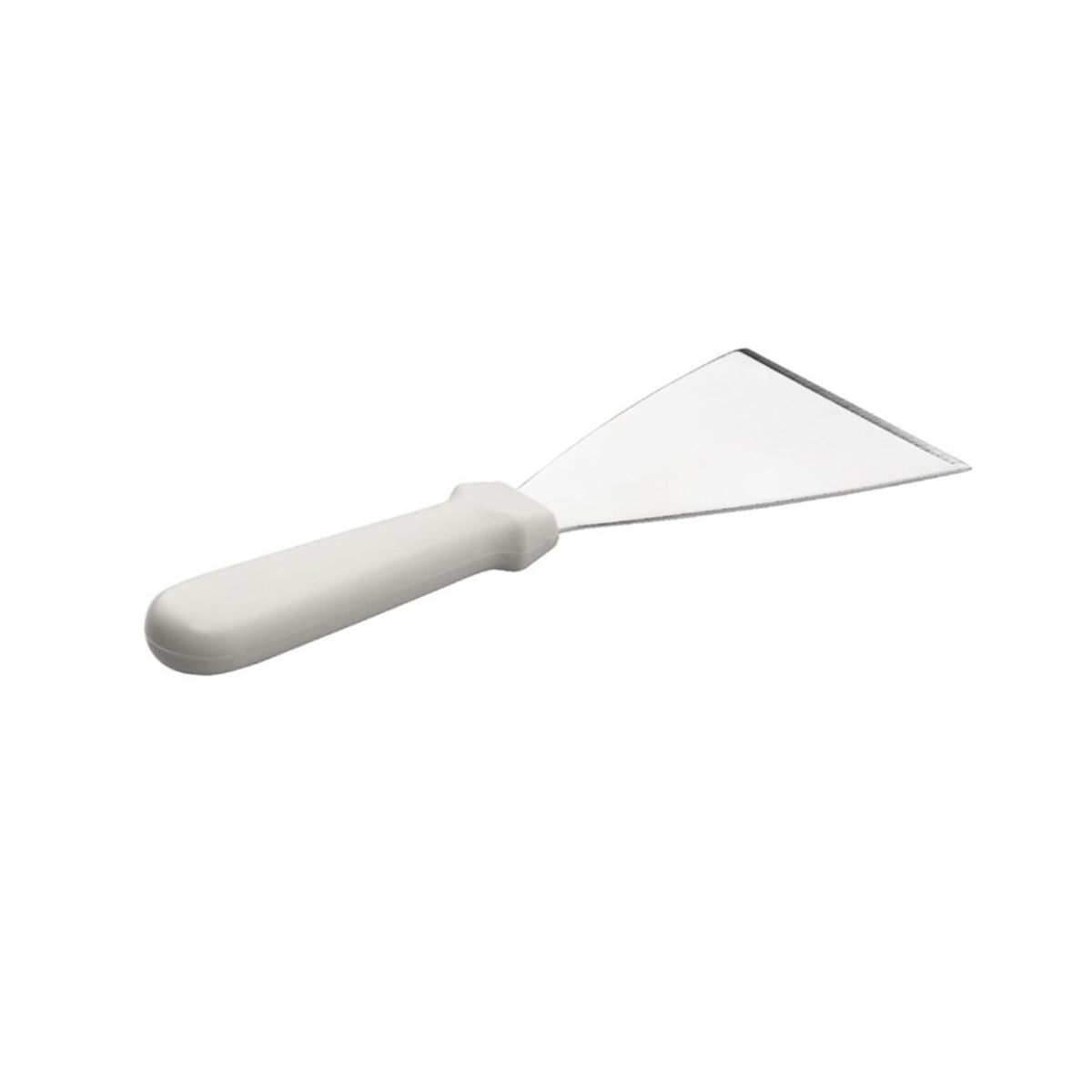 IMAHE - ESPATULA RASPADOR PLANCHA MANGO BLANCO 25 CM IMAHE