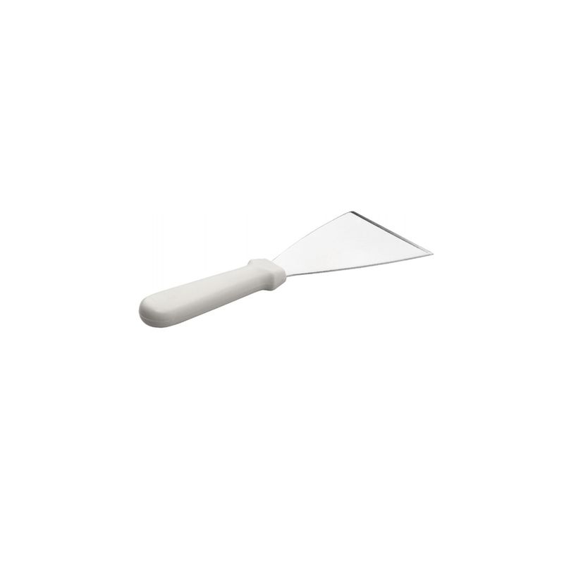 IMAHE - ESPATULA RASPADOR PLANCHA MANGO BLANCO 25 CM IMAHE