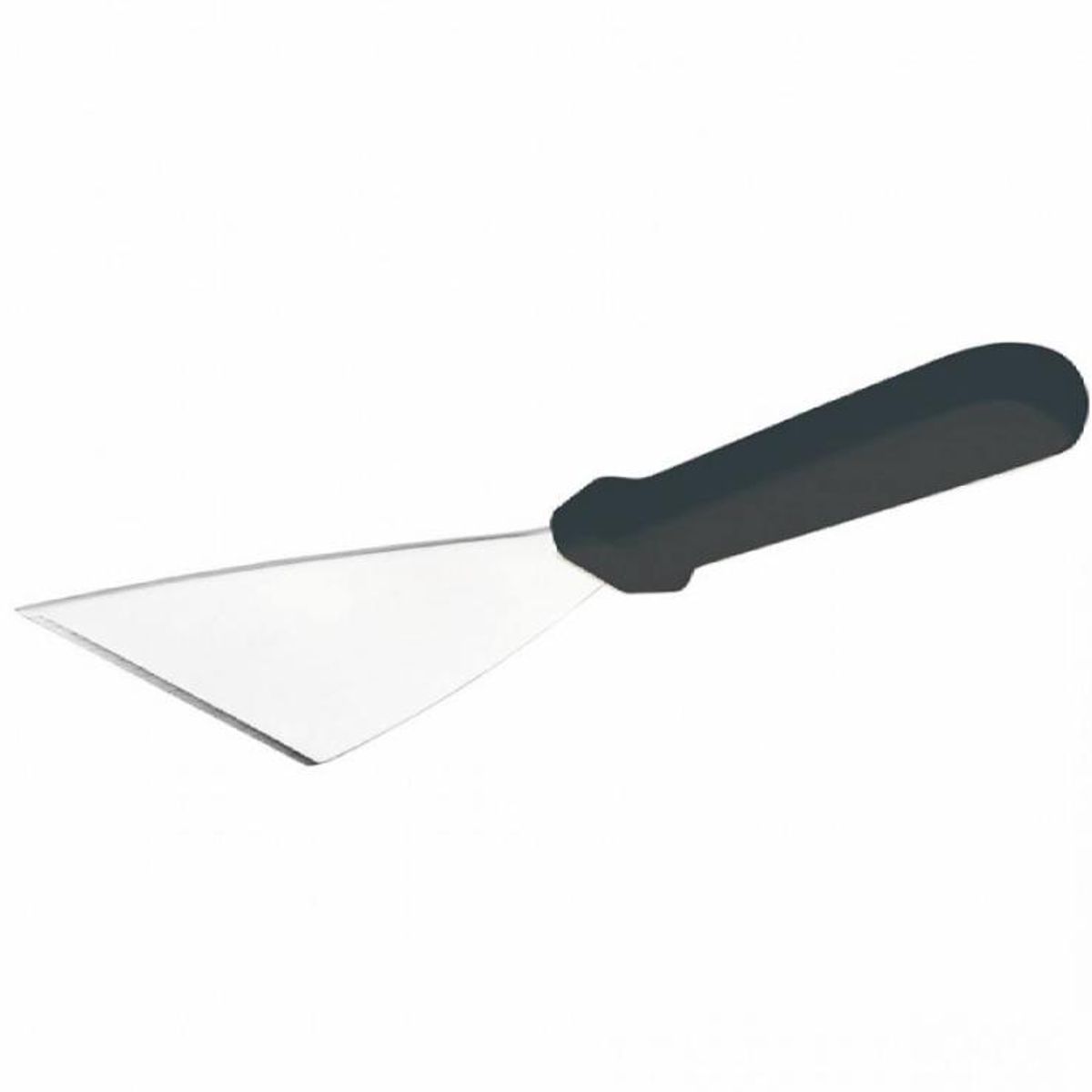 IMAHE - ESPATULA RASPADOR PLANCHA MANGO NEGRO 25 CM IMAHE