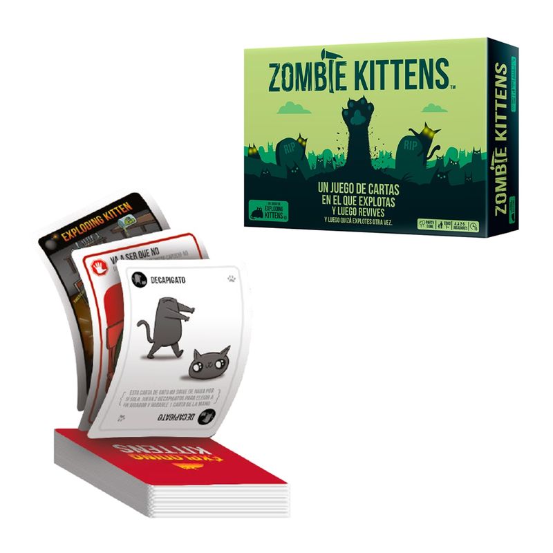 ANSALDO - Juego Zombie Kittens