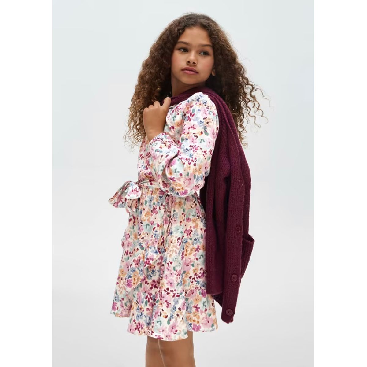 MAYORAL - Vestido  Elegante Estampado  Chica