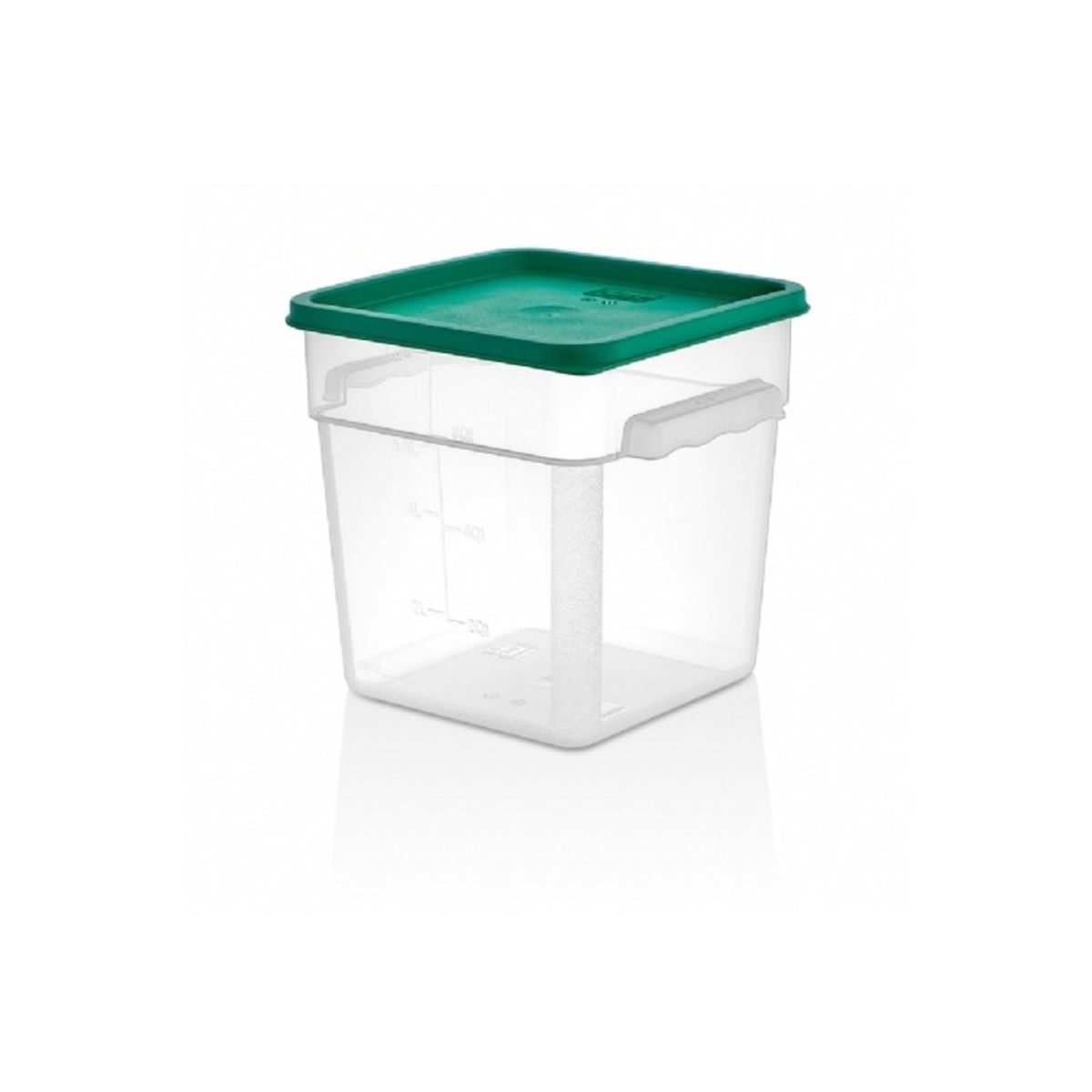 IMAHE - TAPA VERDE RECIPIENTE POLICARBONATO 1.9 Y 3.8 LTS IMAHE