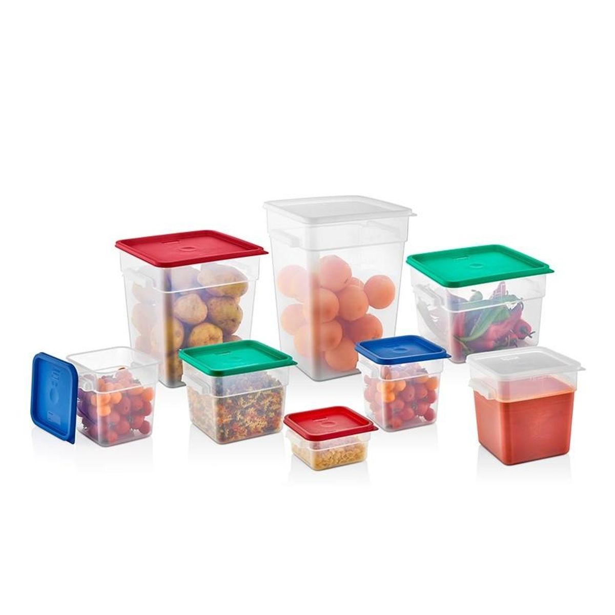GASTROPLAST - RECIPIENTE CUADRADO POLIETILENO 1.9 lts GASTROPLAST