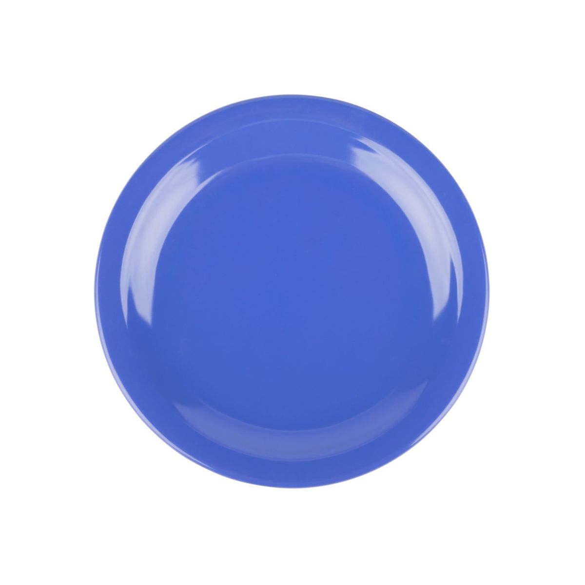 GENERICO - SET DE 3 PLATO MELAMINA AZUL 23 cm GENERICO