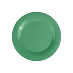 GENERICO - SET DE 3 PLATO MELAMINA VERDE 30 cm