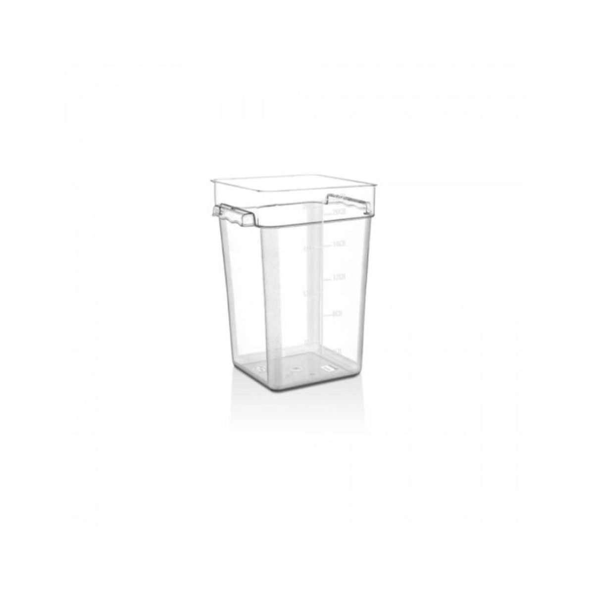 IMAHE - RECIPIENTE POLICARBONATO CUADRADO 20.8 LT IMAHE