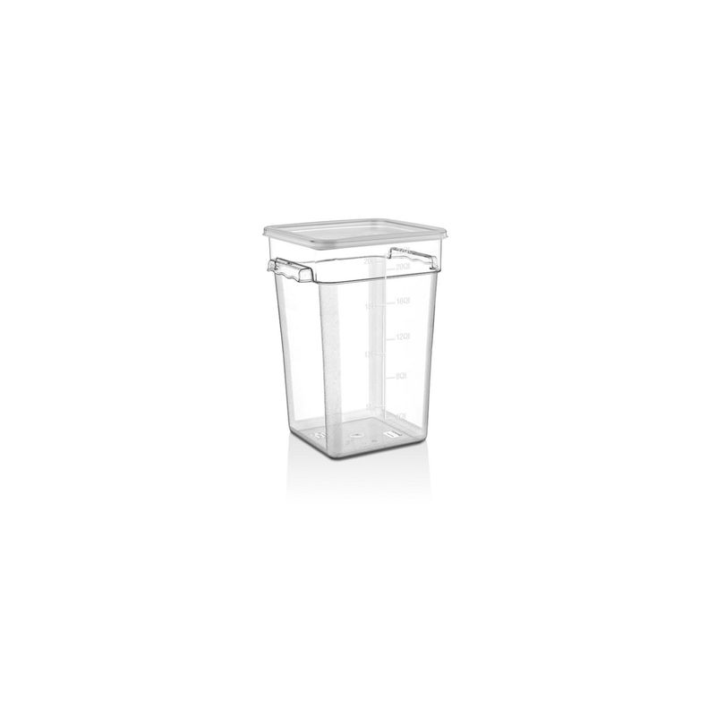 IMAHE - RECIPIENTE POLICARBONATO CUADRADO 20.8 LT IMAHE